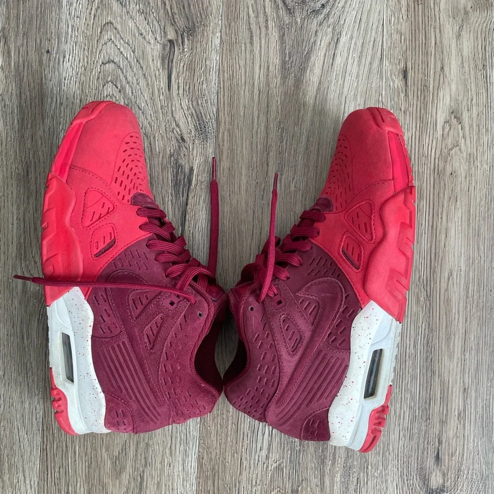 Men Size 9 Nike Air Trainer 3 Le Team Red Team Red-University Red-White Shoes
